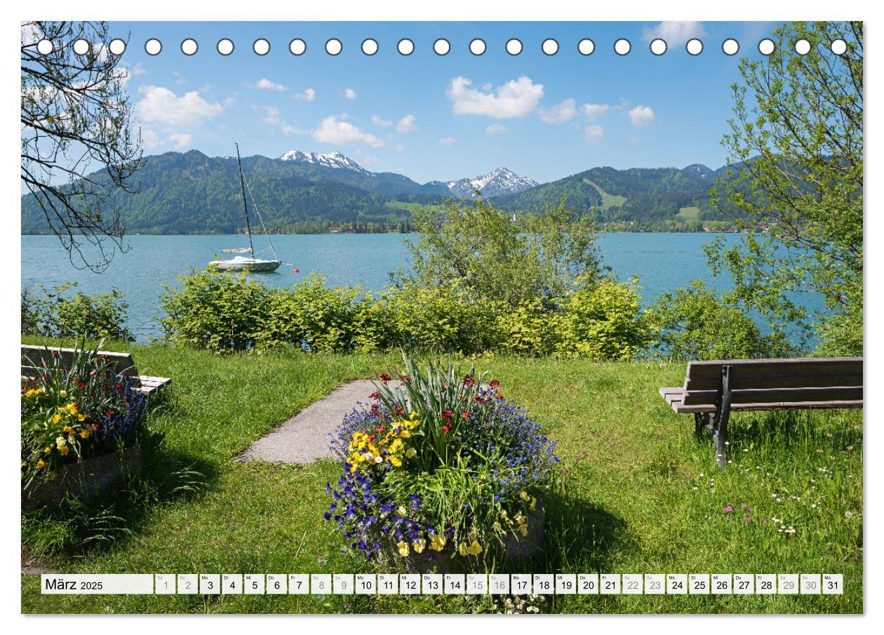 Bild: 9783383805882 | Es is so schee am Tegernsee (Tischkalender 2025 DIN A5 quer),...