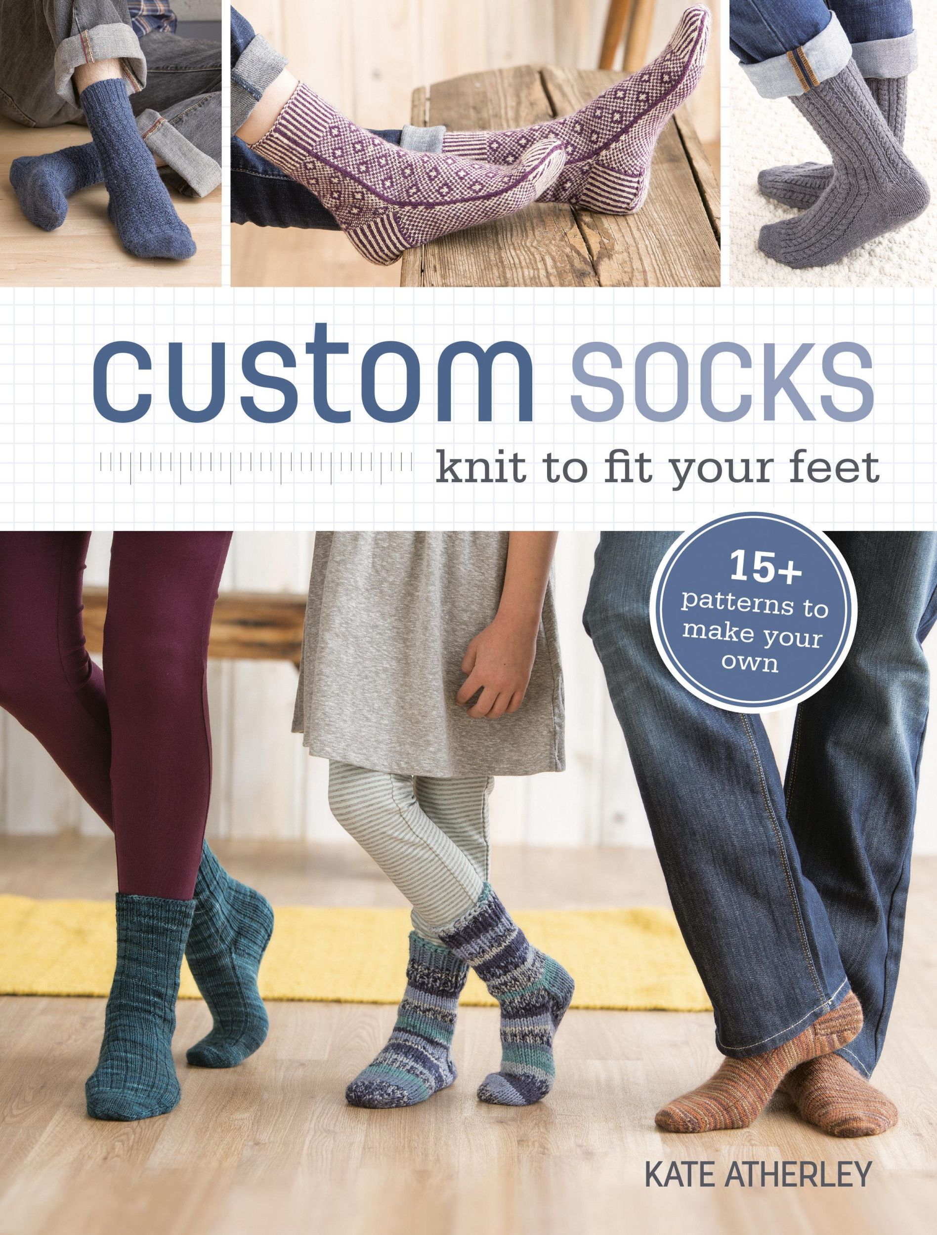 Cover: 9781620337752 | Custom Socks | Knit to Fit Your Feet | Kate Atherley | Taschenbuch