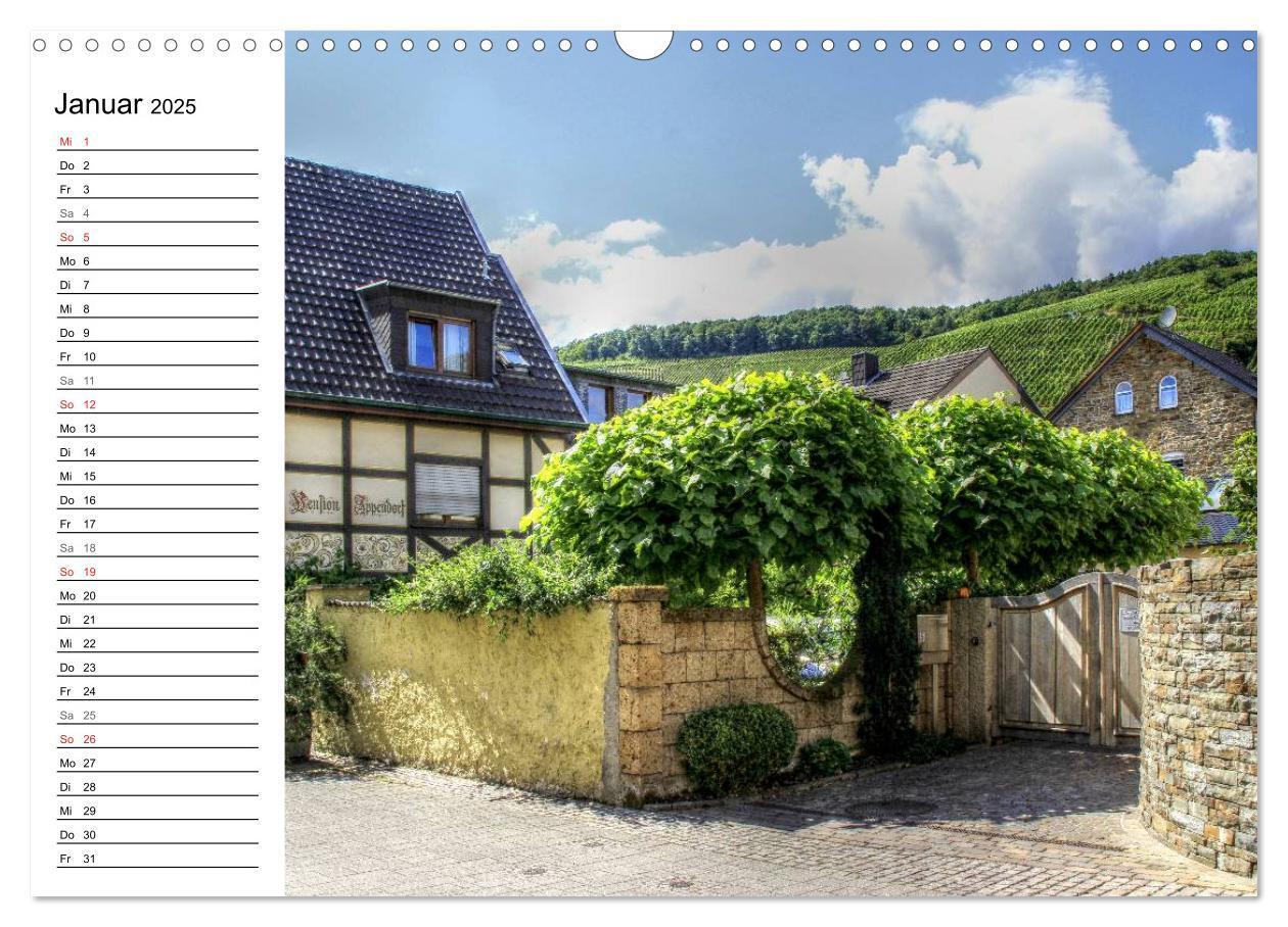 Bild: 9783435527830 | Die schönsten Orte der Eifel - Ahrweiler (Wandkalender 2025 DIN A3...