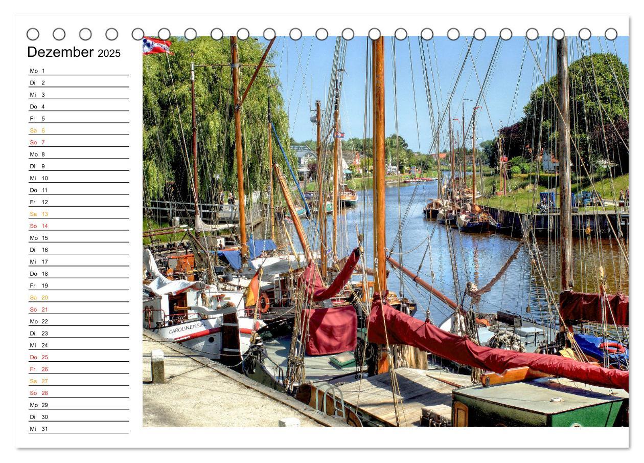 Bild: 9783457239681 | Ostfriesland - maritim pur (Tischkalender 2025 DIN A5 quer),...