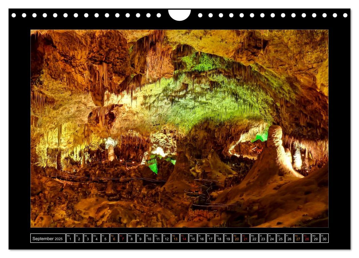 Bild: 9783435596904 | Höhlen, Stalaktiten und Stalagmiten (Wandkalender 2025 DIN A4...