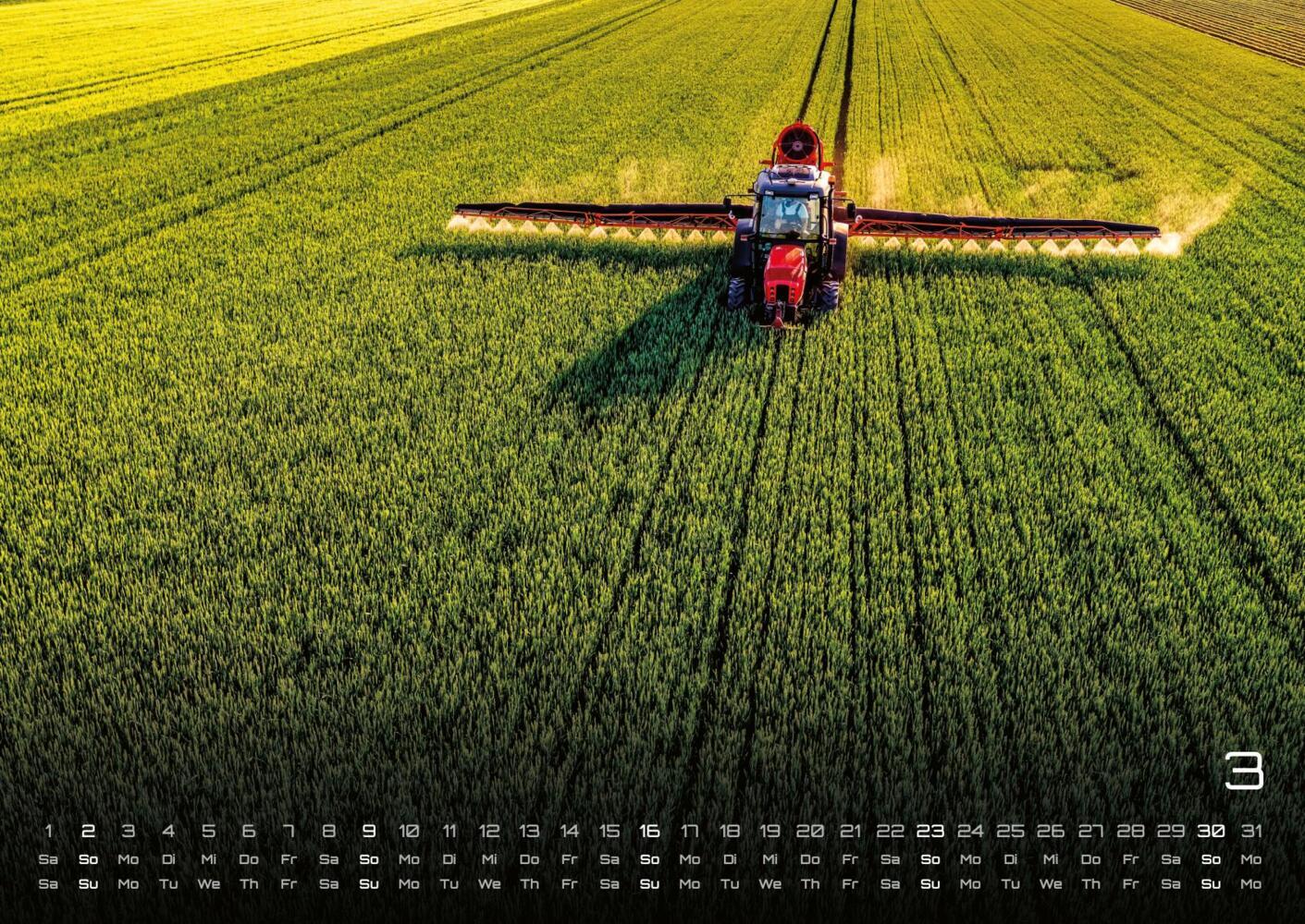 Bild: 9783986734411 | Landmaschinen - Traktor - 2025 - Kalender DIN A2 | GP-Fever.de | 15 S.