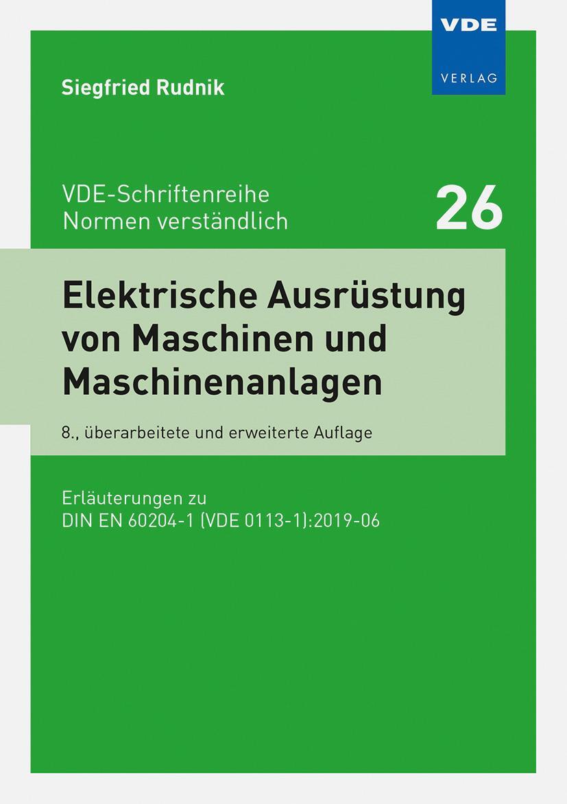 Bild: 9783800756179 | Elektrische Ausrüstung von Maschinen und Maschinenanlagen | Rudnik