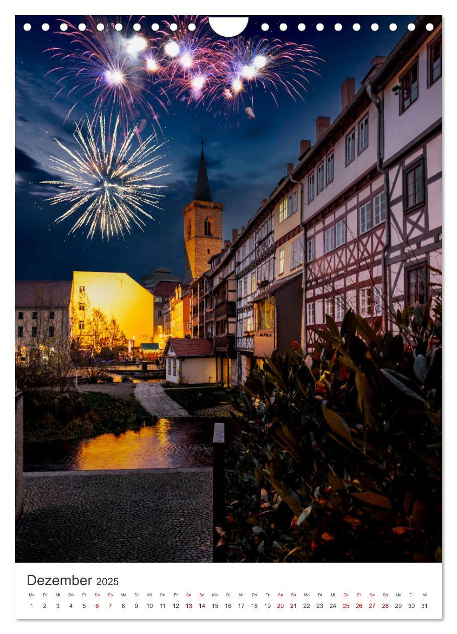 Bild: 9783457184271 | Erfurt - Die romantische Altstadt (Wandkalender 2025 DIN A4 hoch),...