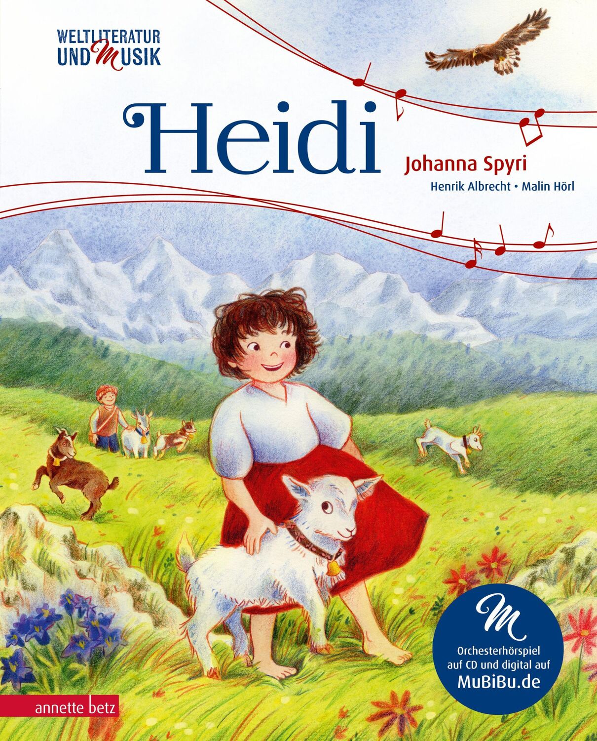 Cover: 9783219120479 | Heidi (Weltliteratur und Musik mit CD und zum Streamen) | Buch | 32 S.