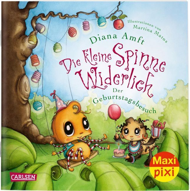 Cover: 9783551032256 | Maxi Pixi 312: Die kleine Spinne Widerlich: Der Geburtstagsbesuch