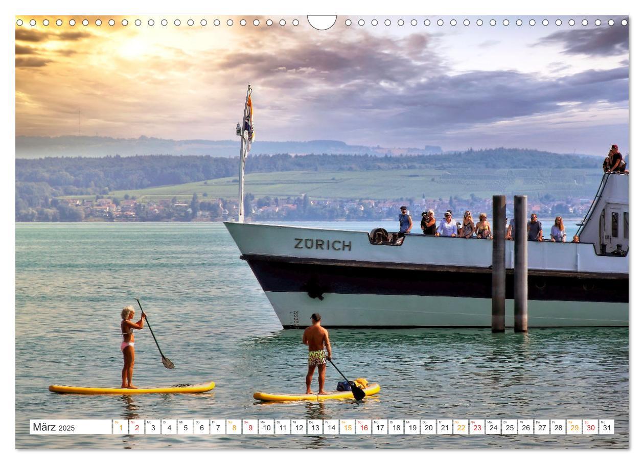 Bild: 9783383931758 | Stand-Up-Paddling SUP (Wandkalender 2025 DIN A3 quer), CALVENDO...