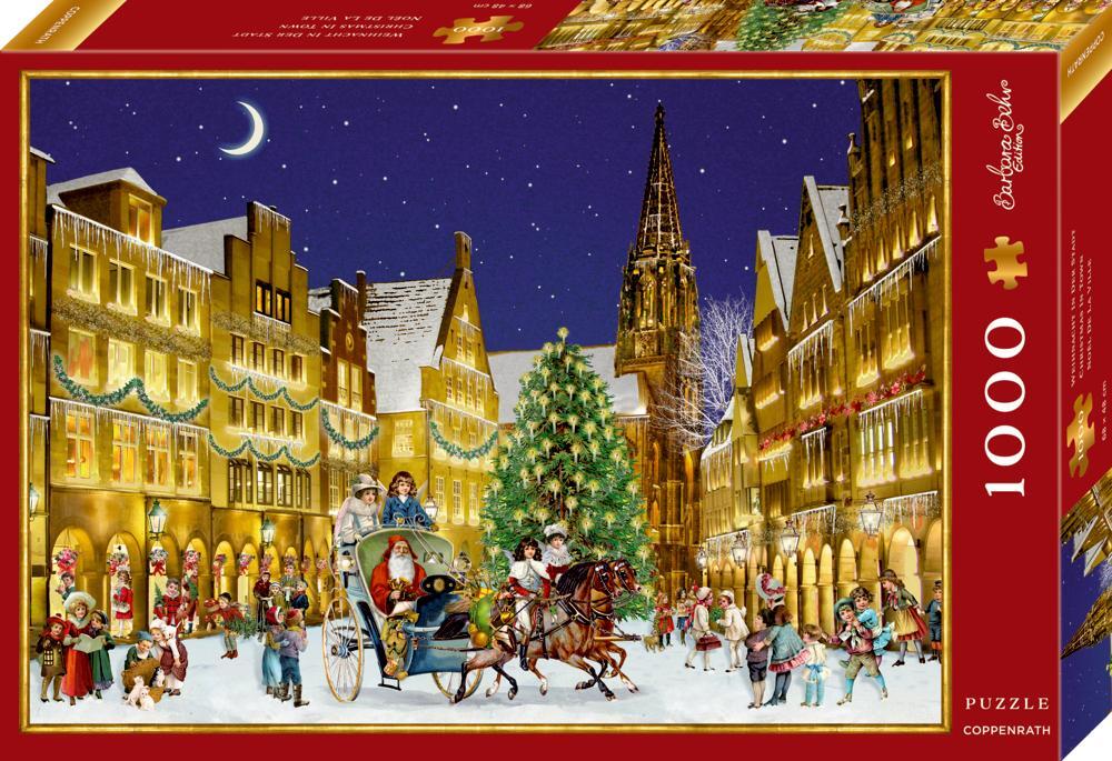 Cover: 4050003950945 | Puzzle Weihnacht in der Stadt. 1000 Teile | Barbara Behr | Spiel