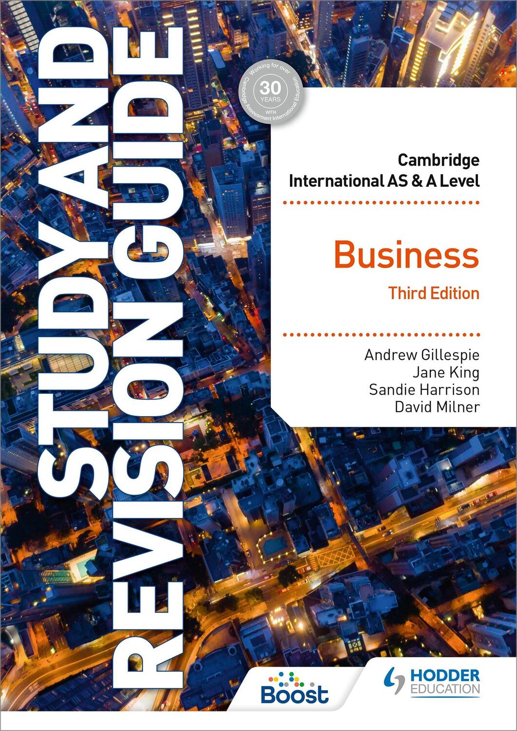 Cover: 9781398344389 | Cambridge International AS/A Level Business Study and Revision Guide