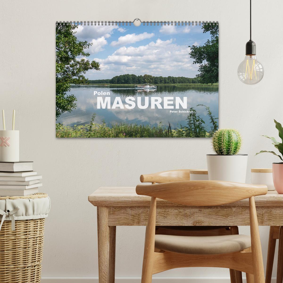 Bild: 9783435207022 | Polen - Masuren (Wandkalender 2025 DIN A3 quer), CALVENDO...