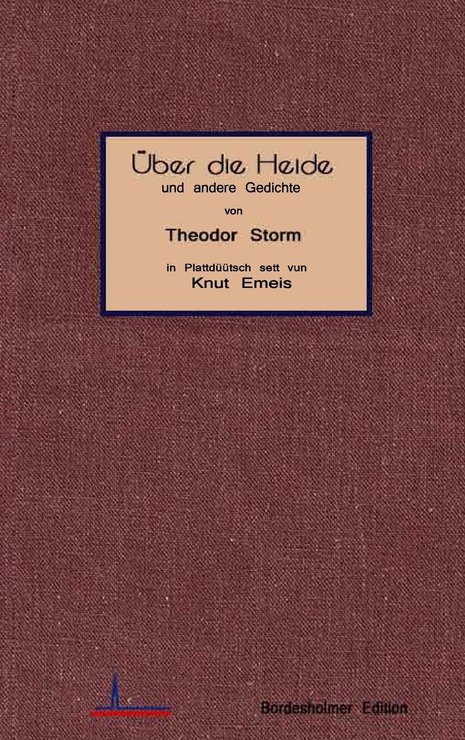 Cover: 9783743138148 | Über die Heide | und andere Gedichte von Theodor Storm | Knut Emeis