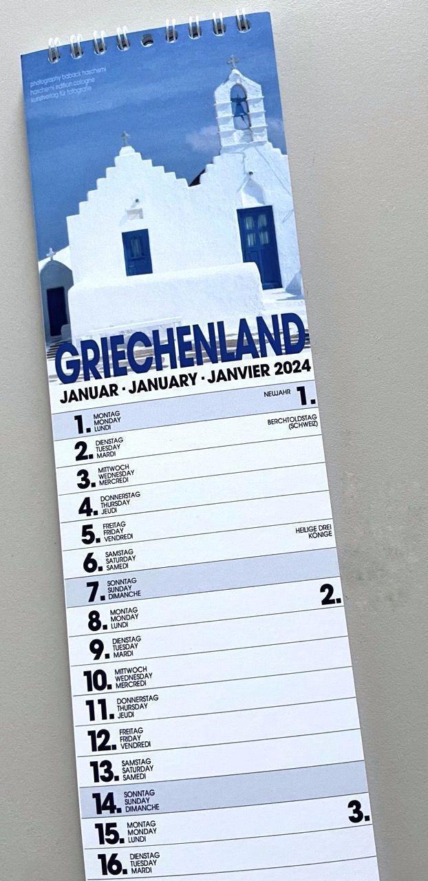 Bild: 9783924169190 | Griechenland Planer 2025 | Fotoplaner Small | Kalender | Spiralbindung