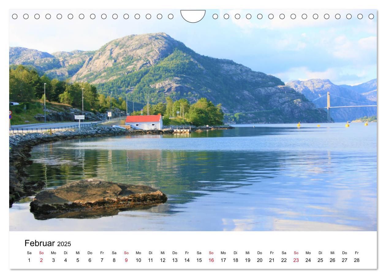 Bild: 9783435209675 | Südnorwegen - von Kristiansand bis Stavanger (Wandkalender 2025 DIN...