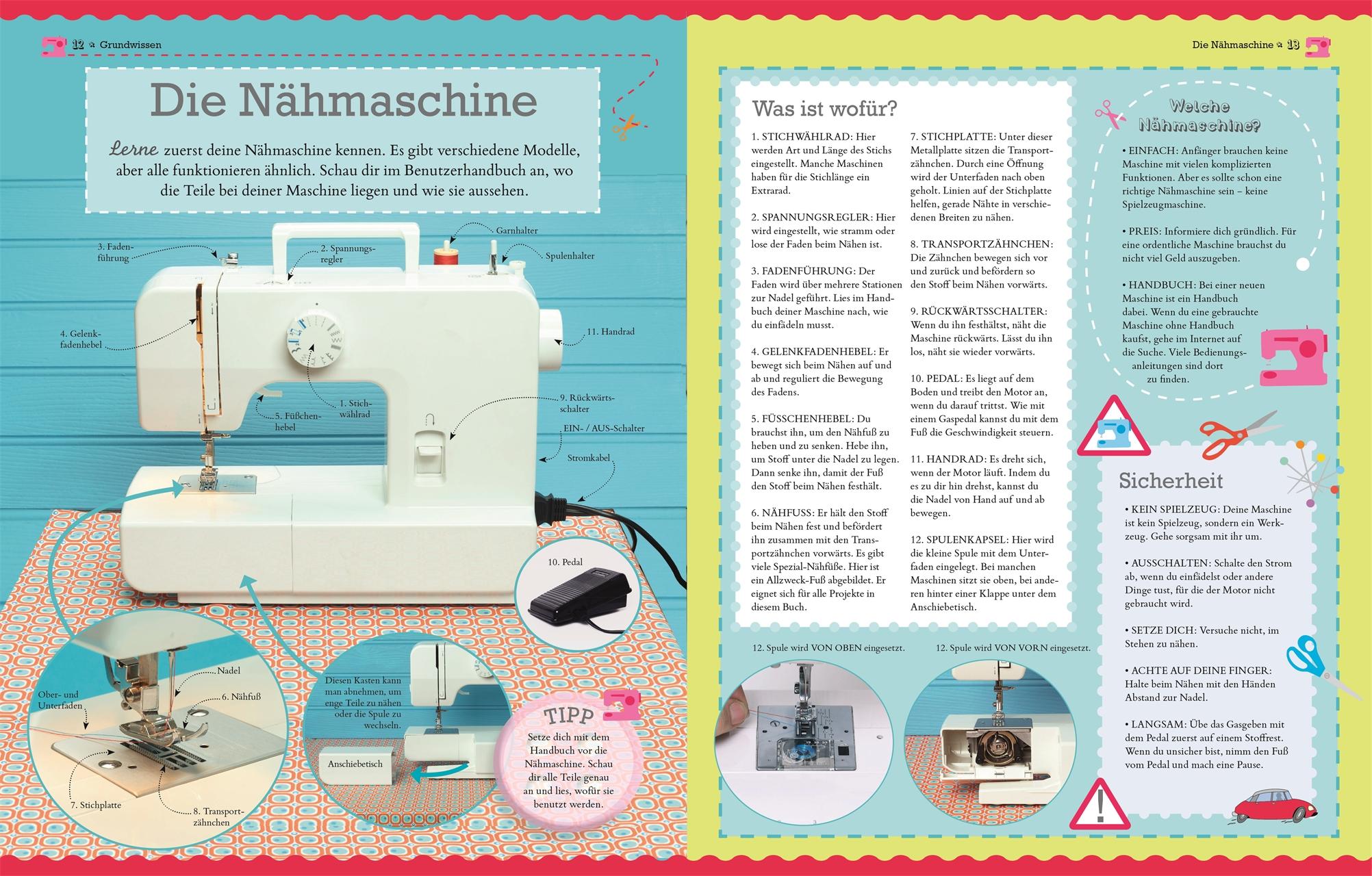 Bild: 9783831029211 | Achtung, fertig - selber nähen! | Bunte Ideen für die Nähmaschine