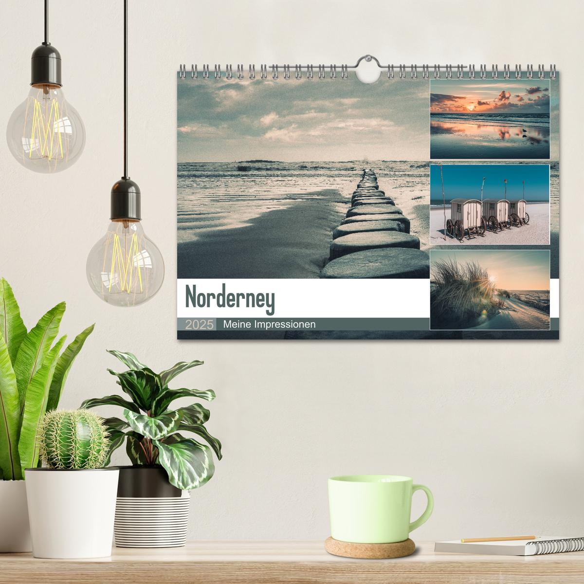 Bild: 9783435157952 | Mein Jahr auf Norderney (Wandkalender 2025 DIN A4 quer), CALVENDO...