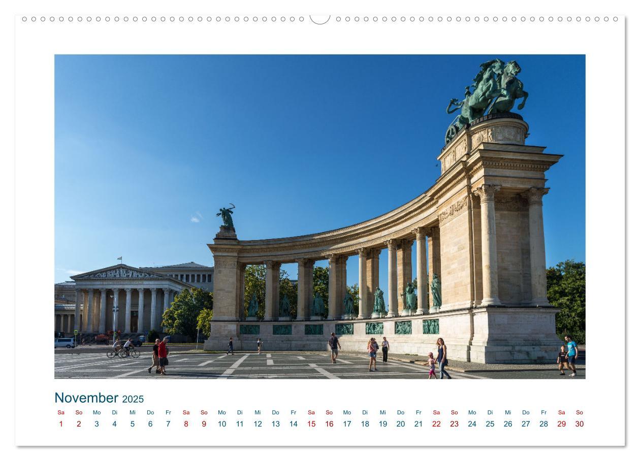 Bild: 9783383816130 | Budapest: zwischen Parlamentsgebäude und Burgpalast (Wandkalender...