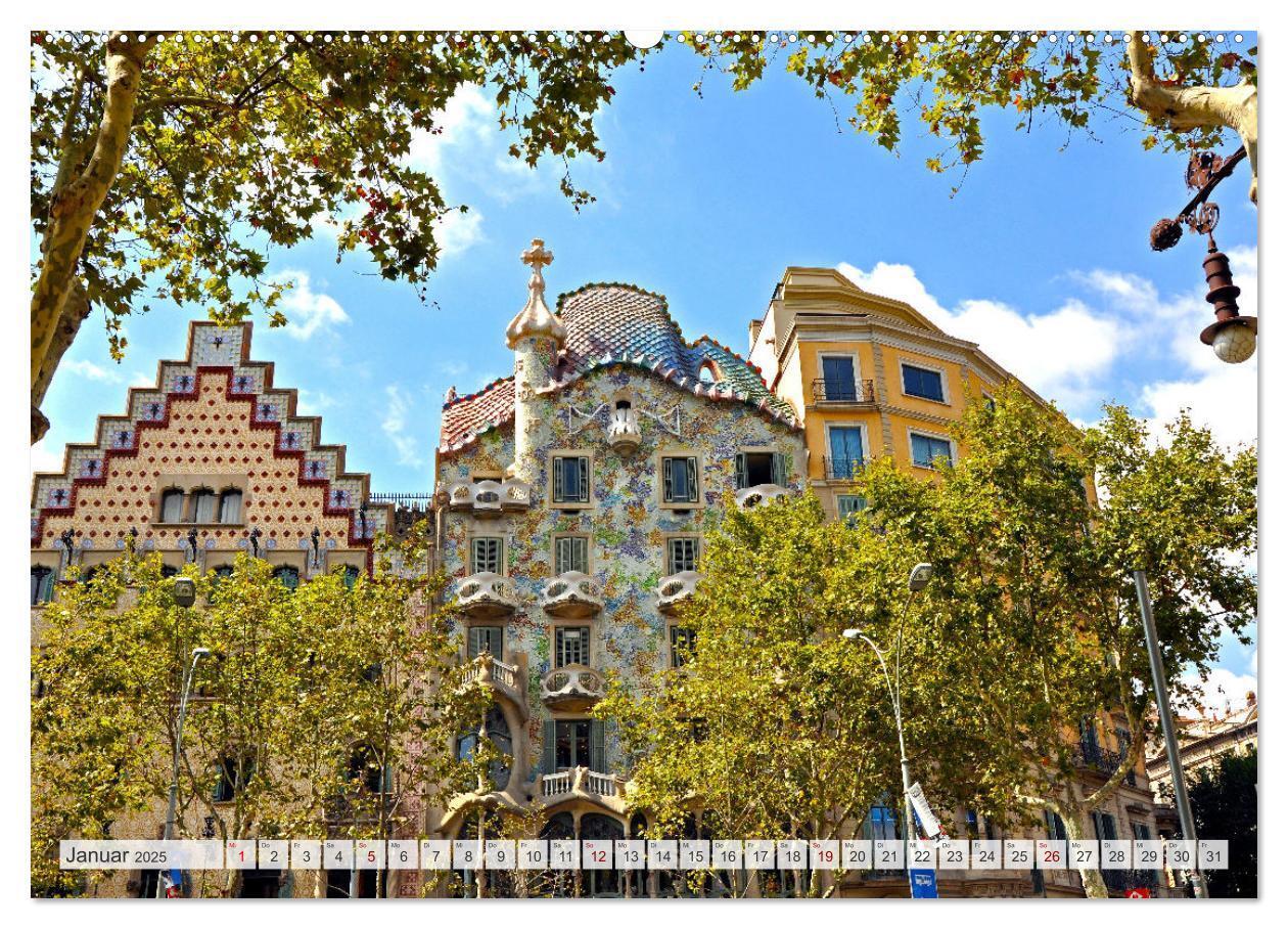 Bild: 9783383847806 | BARCELONA - Metropole am Mittelmeer (Wandkalender 2025 DIN A2...