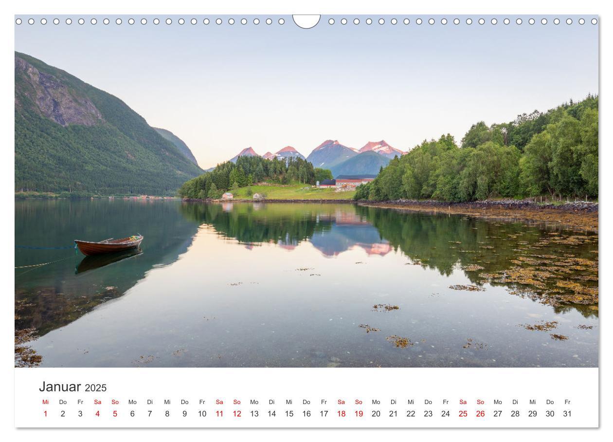 Bild: 9783435065950 | Norwegen in Bildern (Wandkalender 2025 DIN A3 quer), CALVENDO...