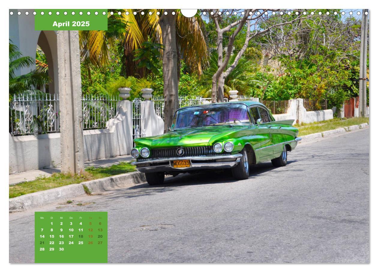 Bild: 9783435116027 | Erlebe mit mir Oldtimer auf Cuba (Wandkalender 2025 DIN A3 quer),...