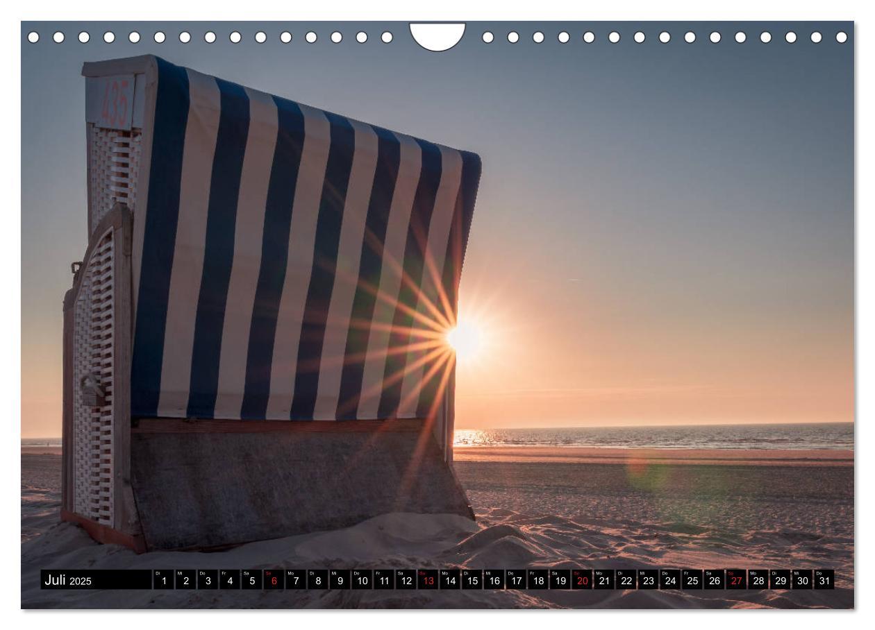 Bild: 9783435157952 | Mein Jahr auf Norderney (Wandkalender 2025 DIN A4 quer), CALVENDO...