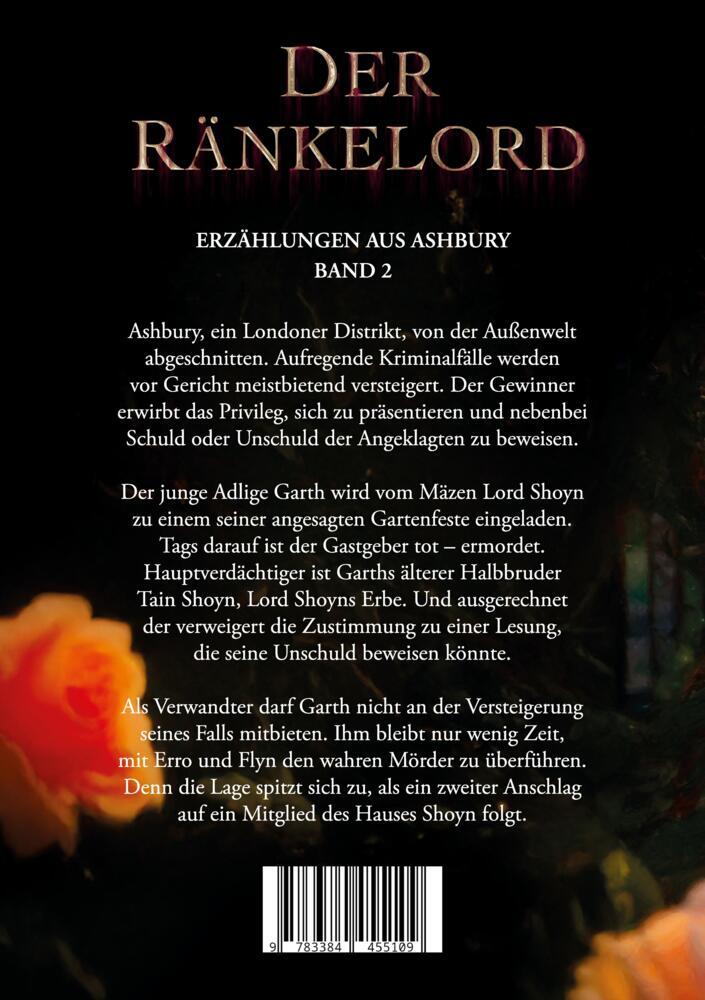 Bild: 9783384455109 | Der Ränkelord | Urban-Fantasy-Kriminalroman. DE | Alessa de Laar