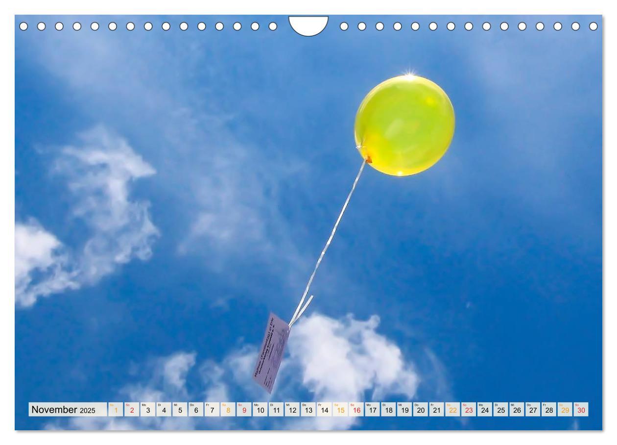 Bild: 9783435466184 | Mein schöner bunter Luftballon (Wandkalender 2025 DIN A4 quer),...