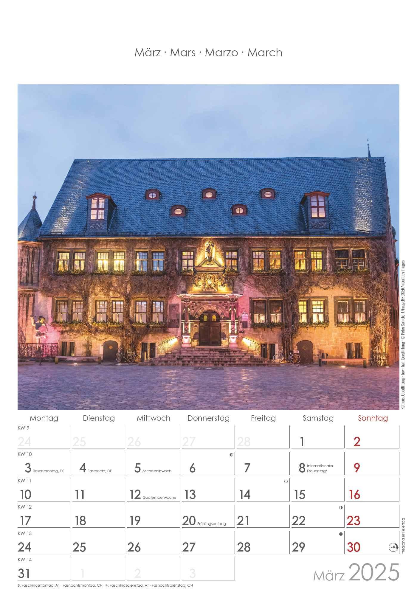 Bild: 4251732343187 | Sachsen-Anhalt 2025 - Bild-Kalender 23,7x34 cm - Regional-Kalender...