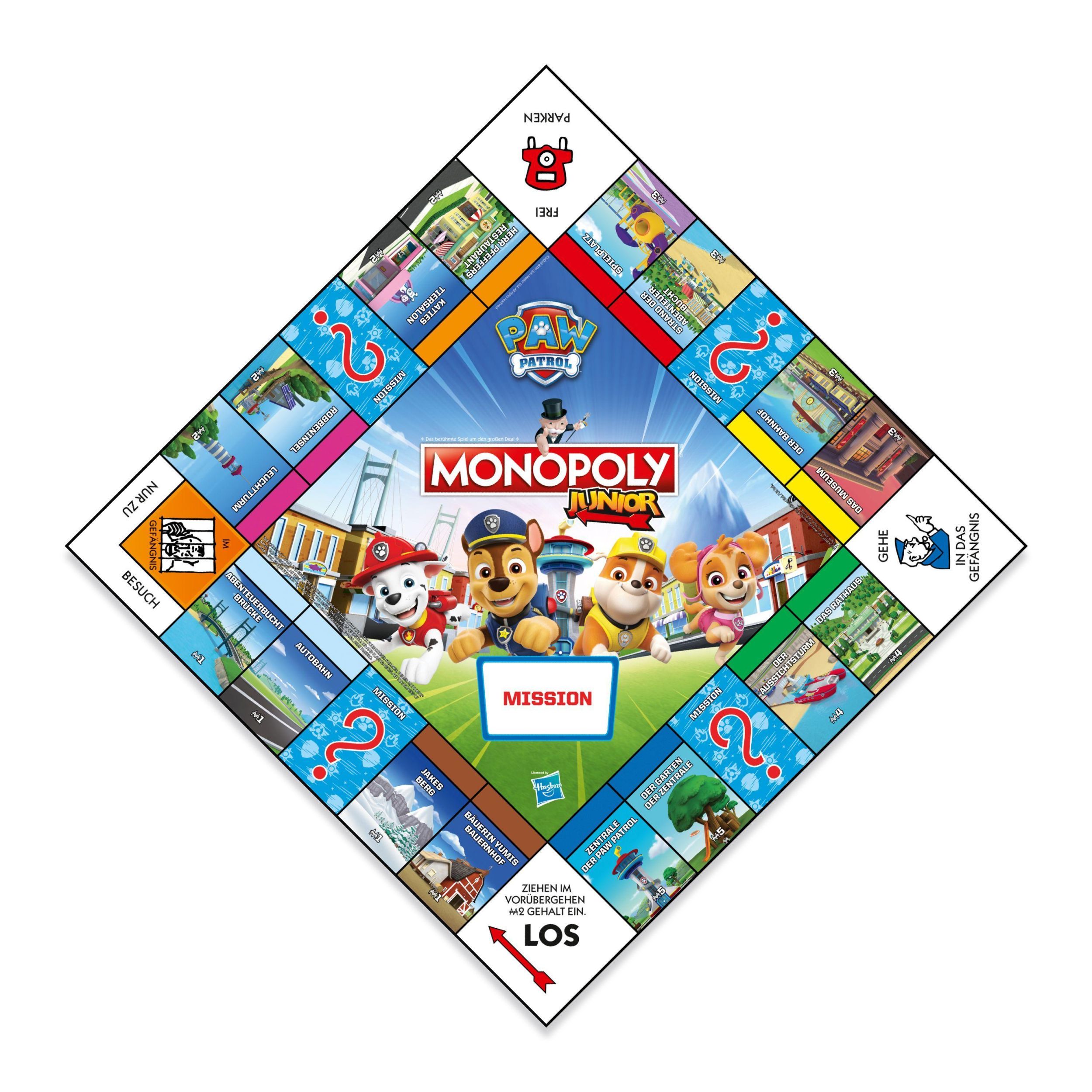 Bild: 5036905054331 | Monopoly Junior Paw Patrol | Spiel | Deutsch | 2023 | Winning Moves