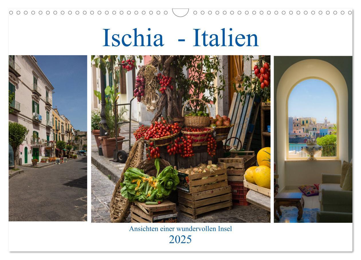 Cover: 9783435394432 | Ischia - Italien (Wandkalender 2025 DIN A3 quer), CALVENDO...