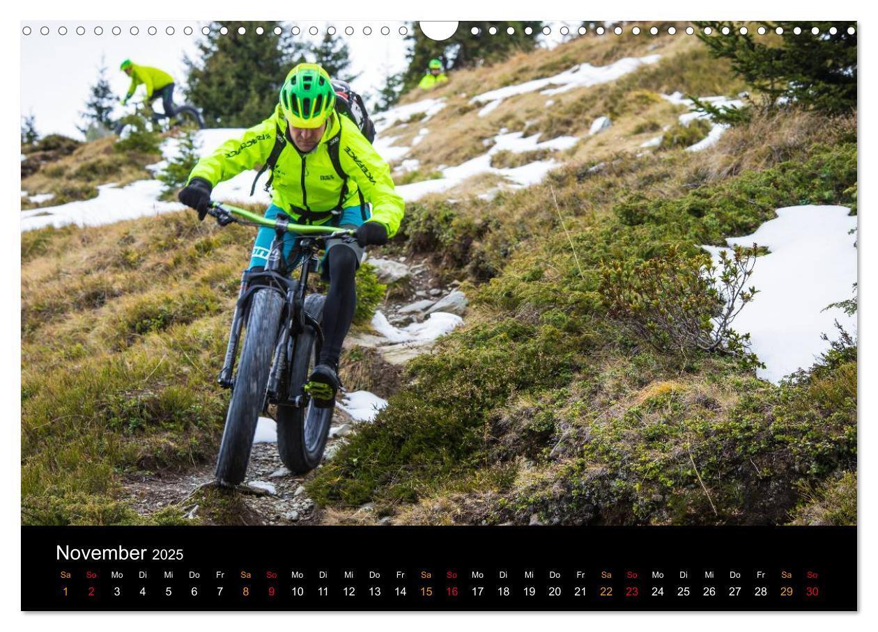 Bild: 9783435634811 | Mountainbike Freeride Momente (Wandkalender 2025 DIN A3 quer),...