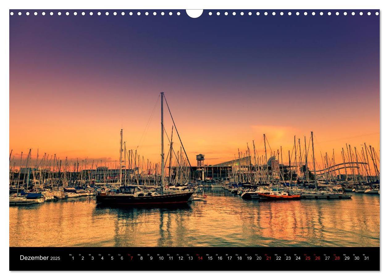 Bild: 9783435806522 | Barcelona - Stadtansichten (Wandkalender 2025 DIN A3 quer),...