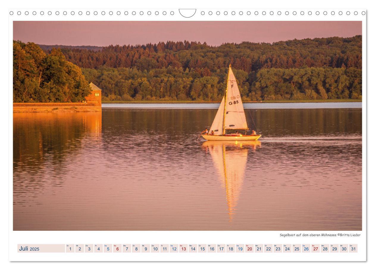 Bild: 9783435072583 | Möhnesee - das westfälische Meer (Wandkalender 2025 DIN A3 quer),...