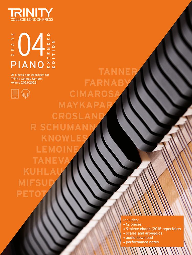 Cover: 9780857369321 | Piano Exam Pieces &amp; Exercises 21-23 Grade 4 Ext Ed | London | Deutsch