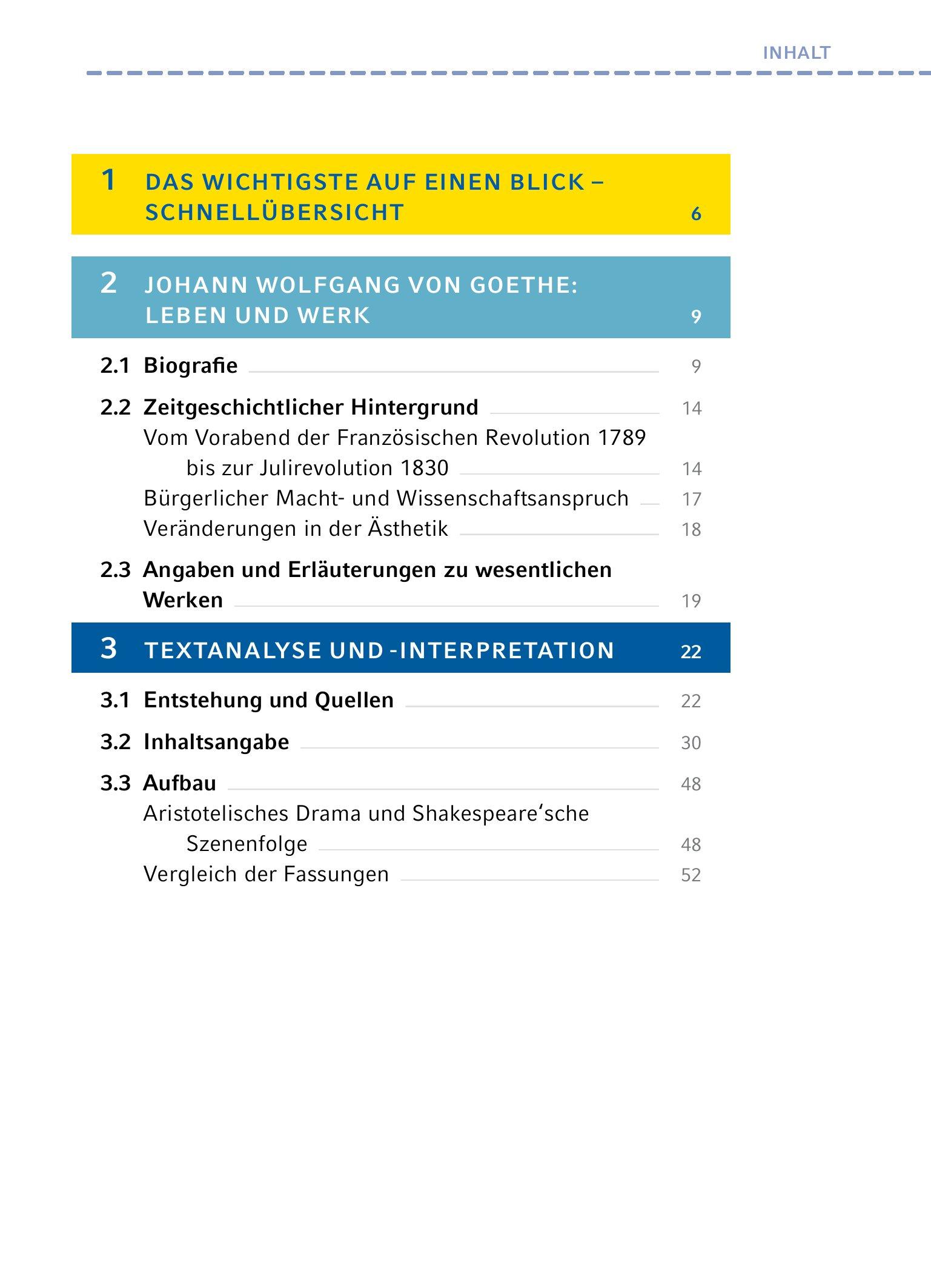 Bild: 9783804420694 | Faust I von Johann Wolfgang von Goethe - Textanalyse und...