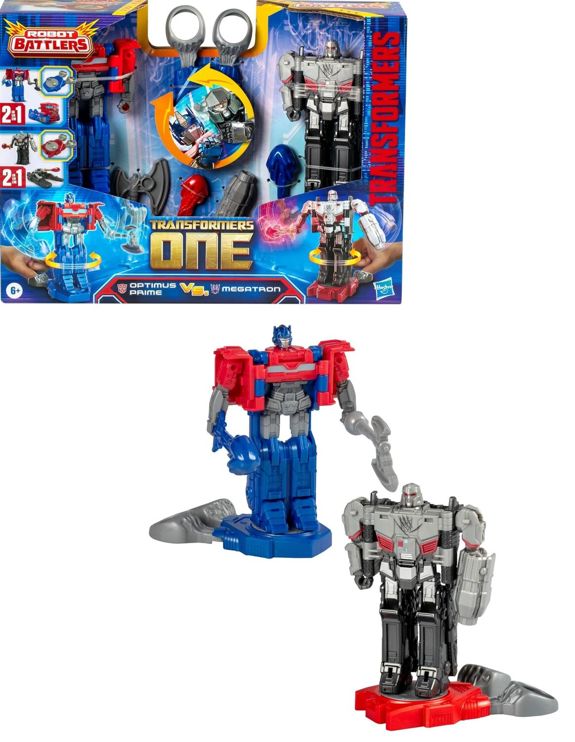 Cover: 5010996215086 | Hasbro F92075L0 - Transformers One Robot Battlers 2er Pack, Optimus...