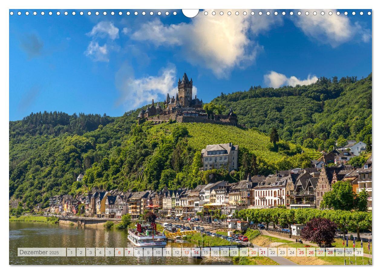 Bild: 9783383953514 | Die Mosel zwischen Koblenz und Trier (Wandkalender 2025 DIN A3...