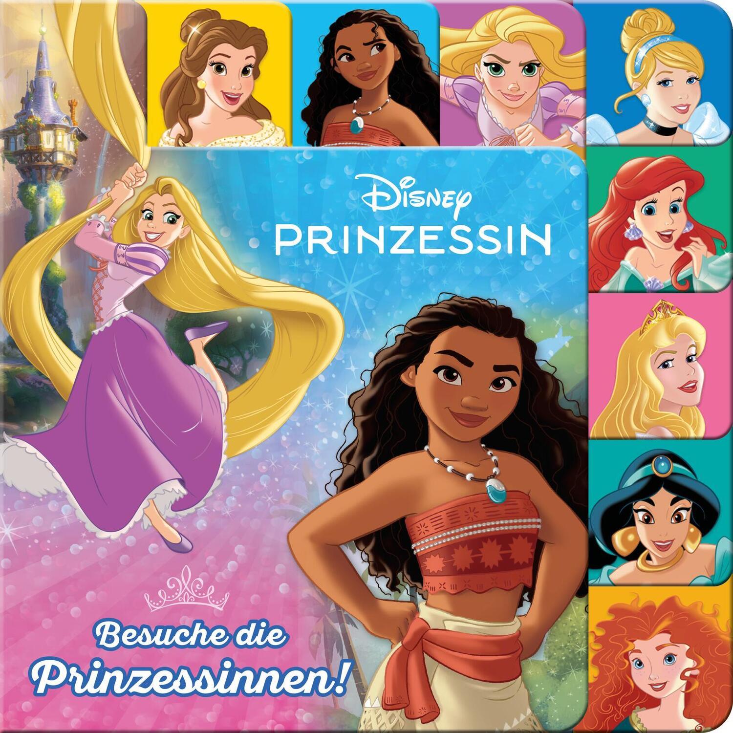 Cover: 9783845126708 | Disney Prinzessin: Besuche die Prinzessinnen! | Buch | 10 S. | Deutsch