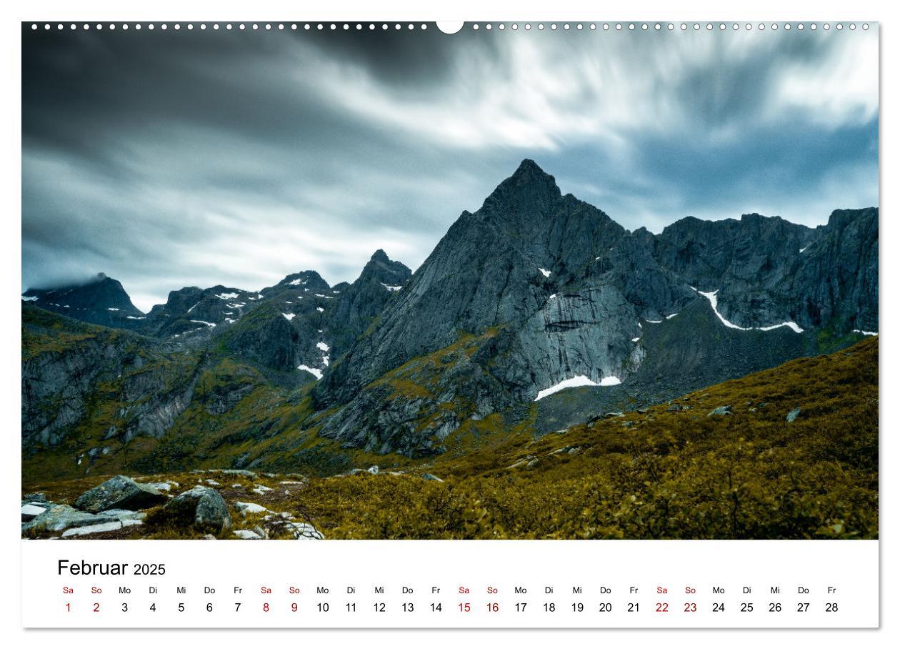 Bild: 9783435009046 | Lofoten (Wandkalender 2025 DIN A2 quer), CALVENDO Monatskalender