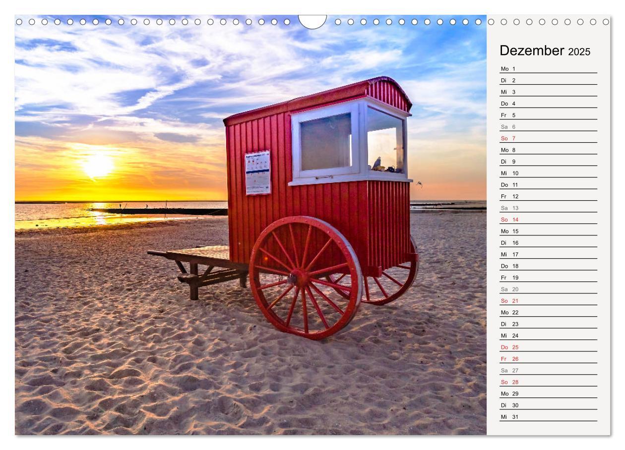 Bild: 9783435259274 | BORKUM Geburtstagskalender mit Planerfunktion (Wandkalender 2025...