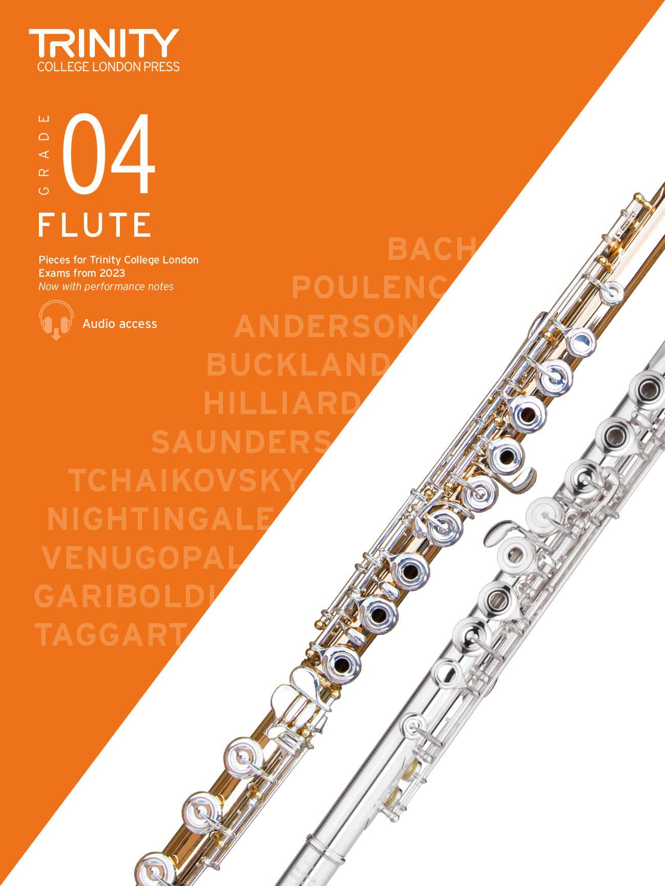 Cover: 9780857369635 | Trinity College London Flute Exam Pieces from 2023: Grade 4 | London