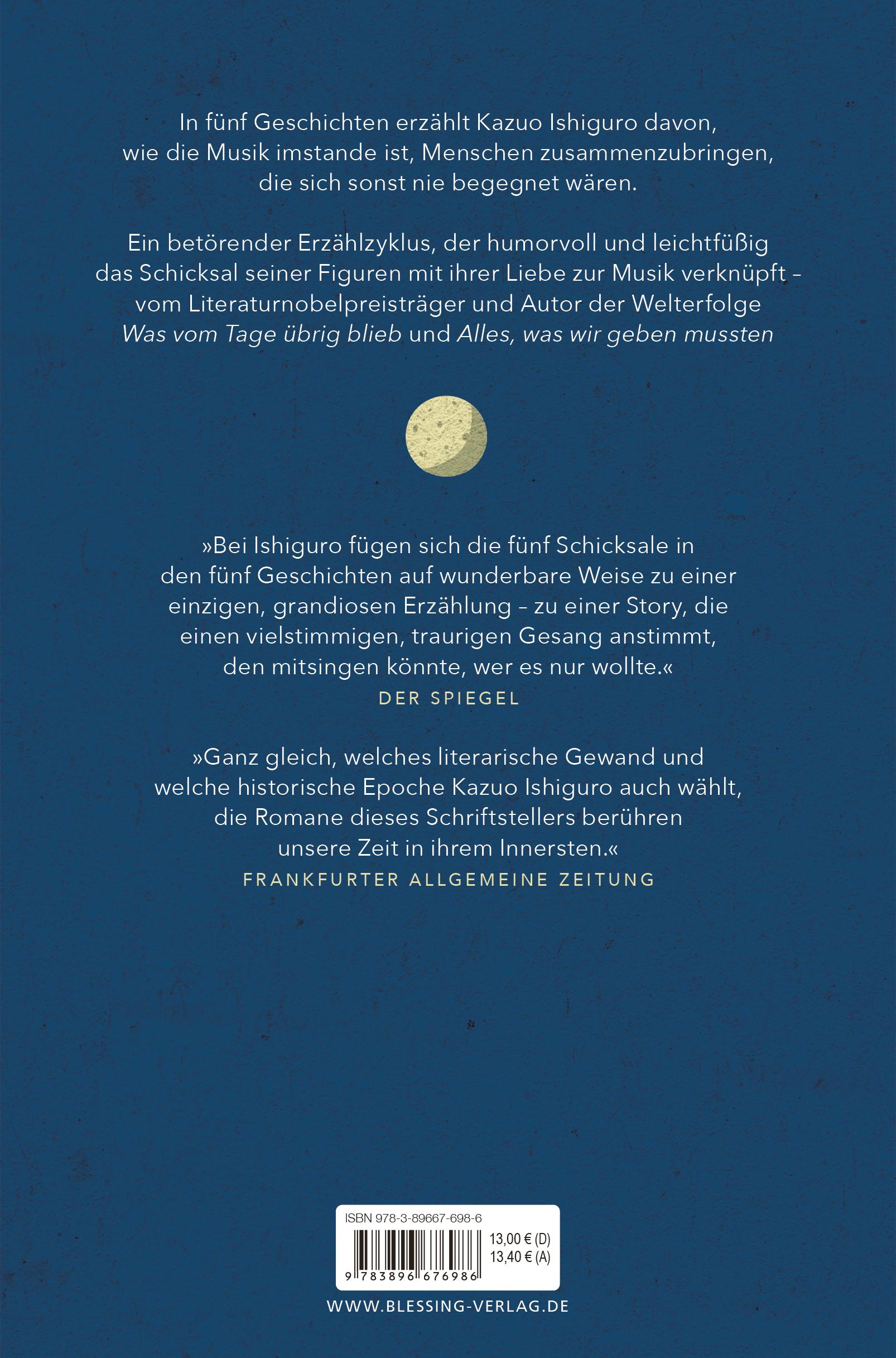 Bild: 9783896676986 | Bei Anbruch der Nacht | Storys | Kazuo Ishiguro | Taschenbuch | 240 S.