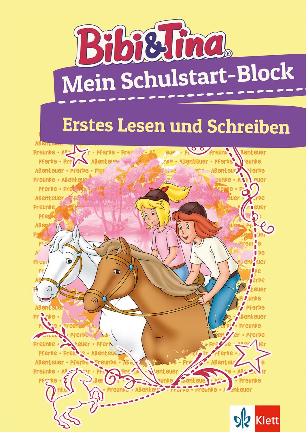 Cover: 9783129494967 | Bibi &amp; Tina Mein Schulstart-Block. Erstes Lesen und Schreiben ab 5...