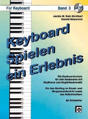 Cover: 9790009010957 | Keyboard spielen ein Erlebnis Band 3 (+CD) | M. Jackie Rubi-Günthart