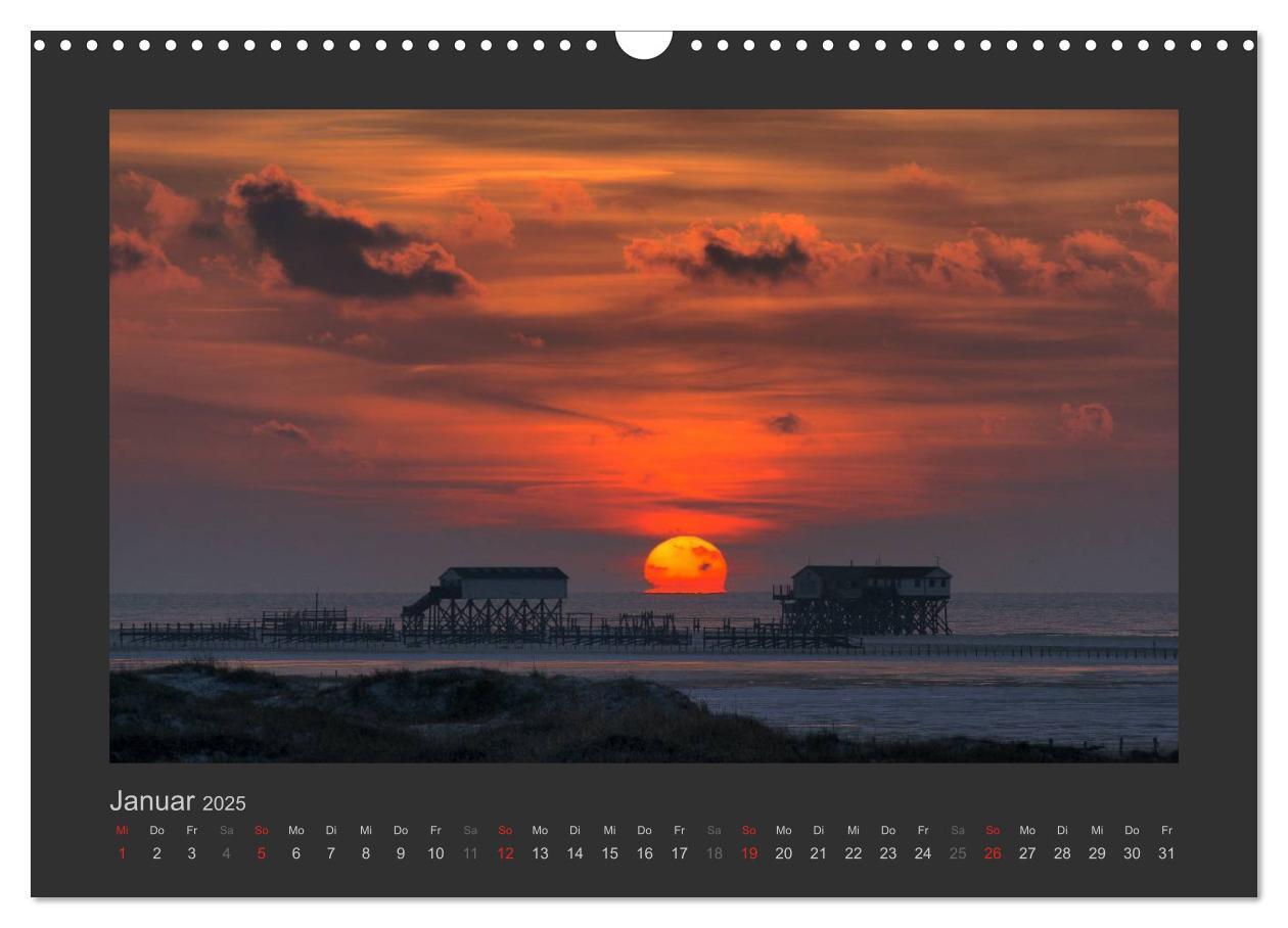 Bild: 9783435659968 | Impressionen aus St. Peter-Ording (Wandkalender 2025 DIN A3 quer),...