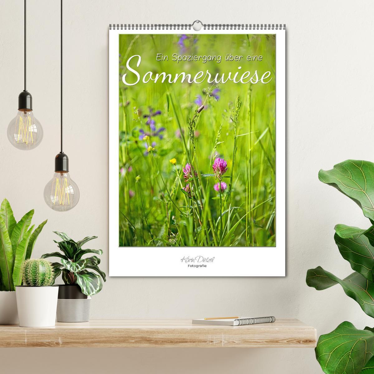 Bild: 9783457060049 | Ein Spaziergang über eine Sommerwiese (Wandkalender 2025 DIN A2...