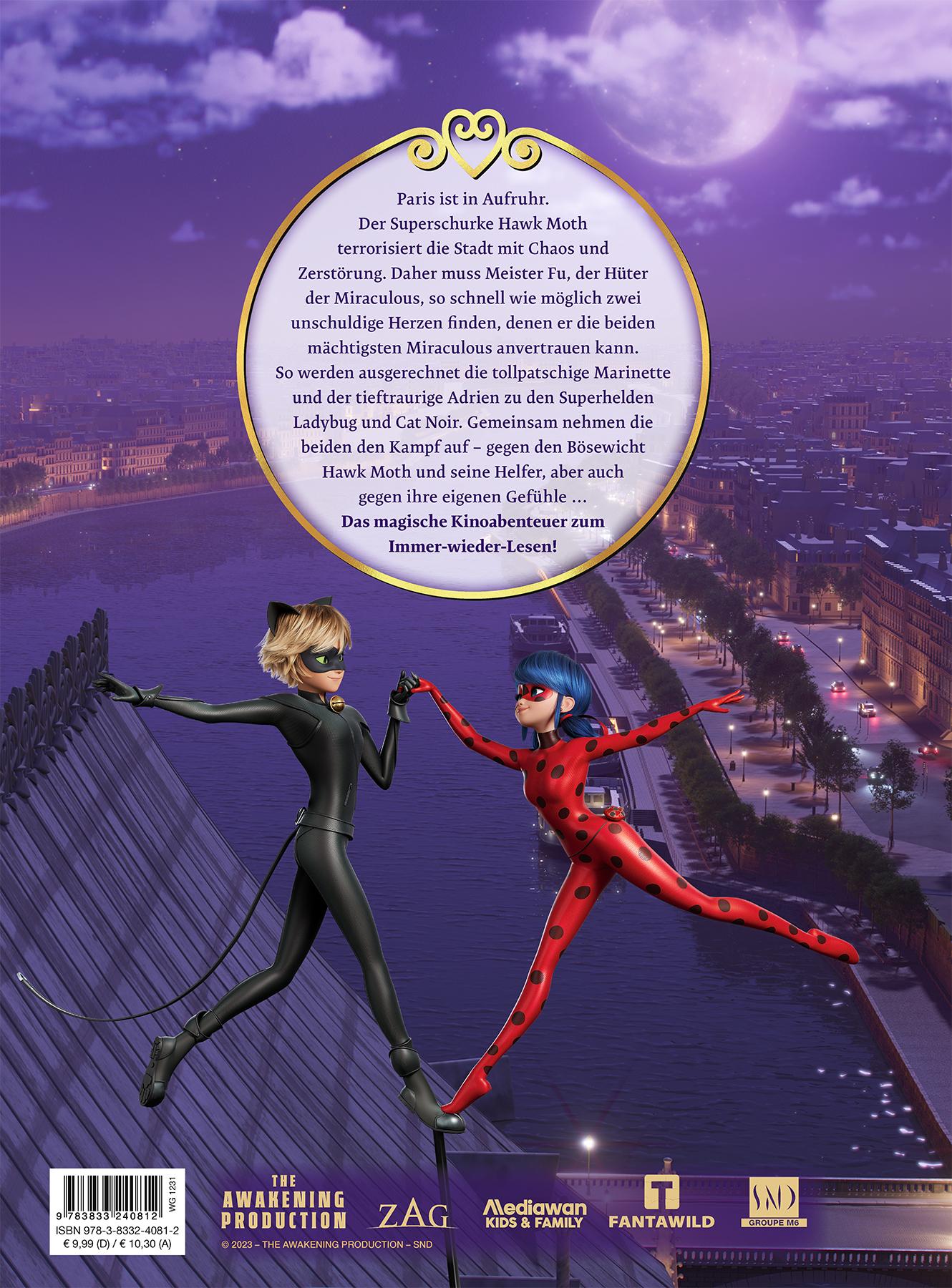 Rückseite: 9783833240812 | Miraculous: Ladybug &amp; Cat Noir Der Film: Das Buch zum Film | Weber