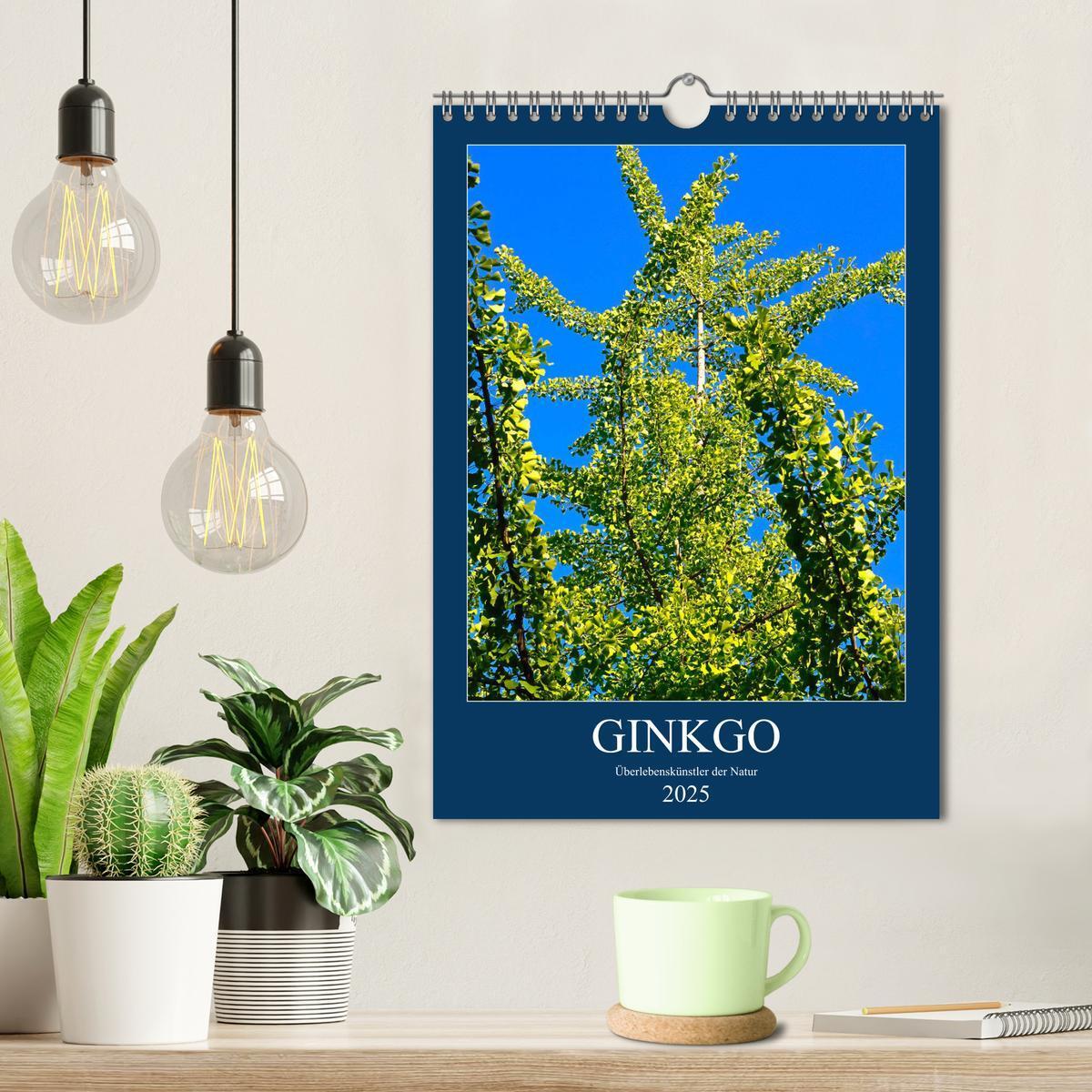 Bild: 9783435975204 | Ginkgo (Wandkalender 2025 DIN A4 hoch), CALVENDO Monatskalender | 2025