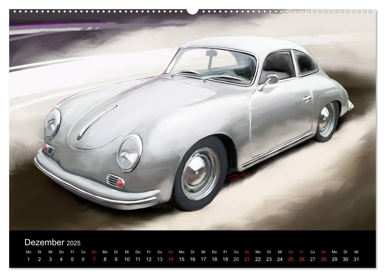 Bild: 9783435498444 | Porsche inspired Artwork by Reinhold Art´s (Wandkalender 2025 DIN...