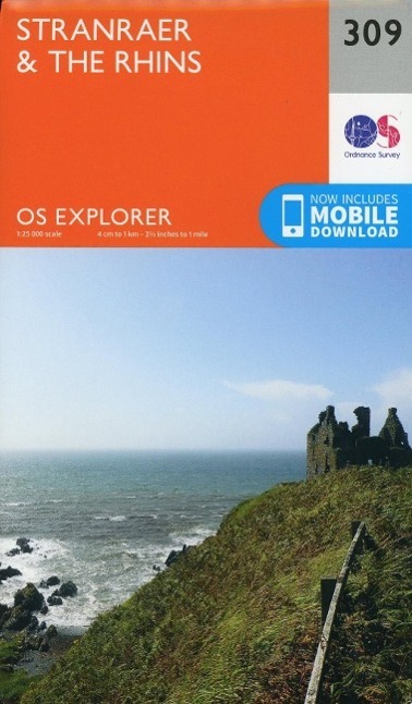 Cover: 9780319245613 | Stranraer and the Rhins | Ordnance Survey | (Land-)Karte | Englisch