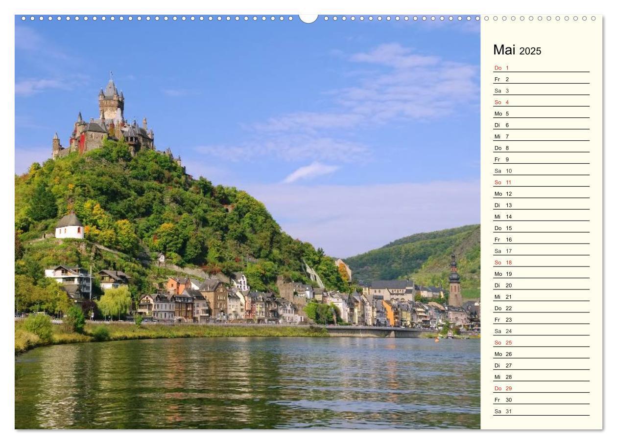 Bild: 9783435520169 | Entlang der Mosel (hochwertiger Premium Wandkalender 2025 DIN A2...